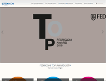 Tablet Screenshot of fedrigoni.fr
